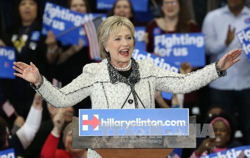 Bà Clinton chiến thắng tại Virginia và Georgia